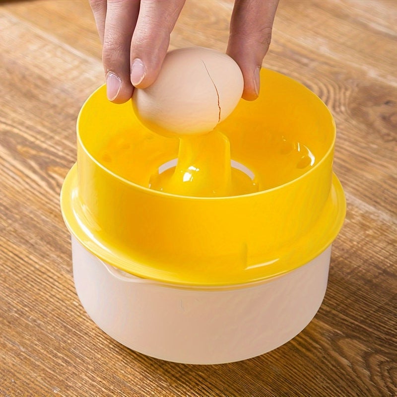 Large Capacity Yolk Separator Easy Clean Egg White Strainer For Kitchen And Restaurant Use Durable Plastic - Image 3