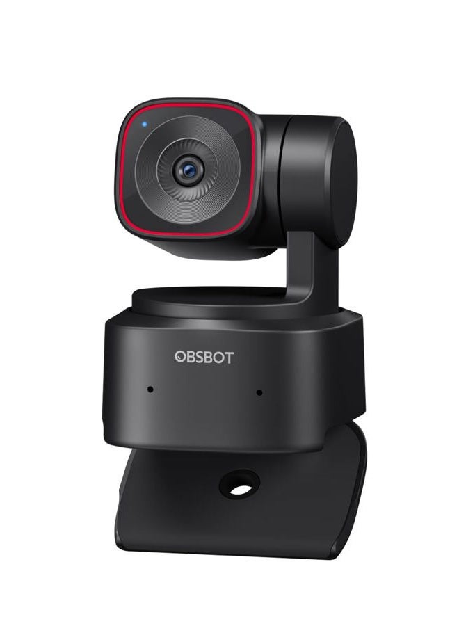 OBSBOT Tiny 2 Lite - 4K Webcam for PC, PTZ Streaming Webcam with 1/2 Inch Sensor, AI Tracking, Gesture Control, 60 FPS, HDR, Noise Reducing Microphones, Works with Conferences, Zoom Meetings - Image 1