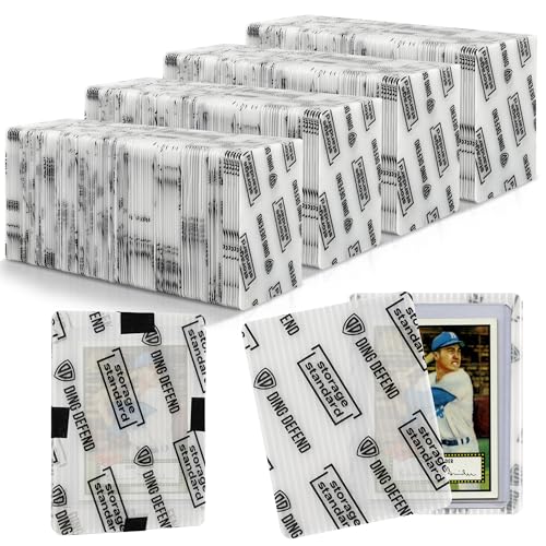 Storage Standard Trading Card Shipping Protectors 510 Pack 35 x 45 Premium Ultra Strong Plastic Inserts Mailers Precut Supply Sleeves for Sports MTG Cards Packaging Flats for Breakers - Image 1