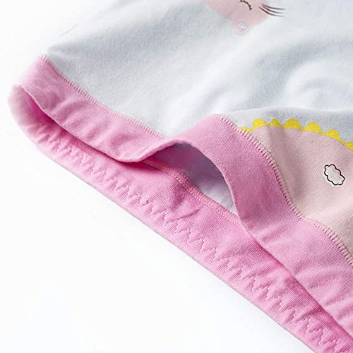 Core Pretty Girls Boy Shorts Underwear Soft Cotton Panties Kids Comfortable Boxer Briefs Underpants Size 8-12Y (Flower Cat, 8-12Y) - Image 2