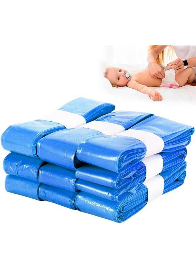 erorex 10 Pack Nappy Bin Refills 21.3Ft Nappy Bags Plastic Diaper Pail Refill Bags Compatible With Tommee  - Image 1