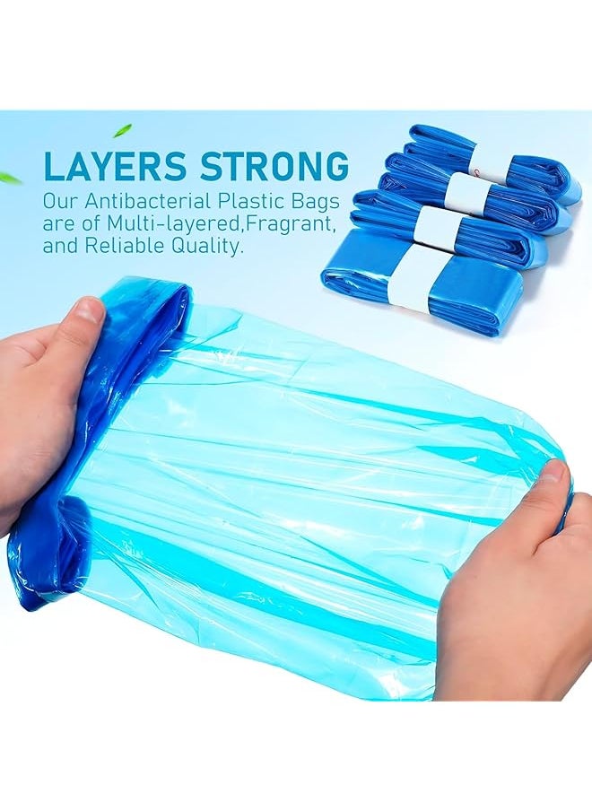 erorex 10 Pack Nappy Bin Refills 21.3Ft Nappy Bags Plastic Diaper Pail Refill Bags Compatible With Tommee  - Image 4