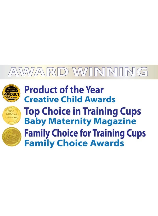 Reflo Smart Cup (Clear 2 Pack) Open Training Cup Toddler Cup No Suction 6Oz 360 Control Flow Usa Made Premium High Impact Plastic - Image 5