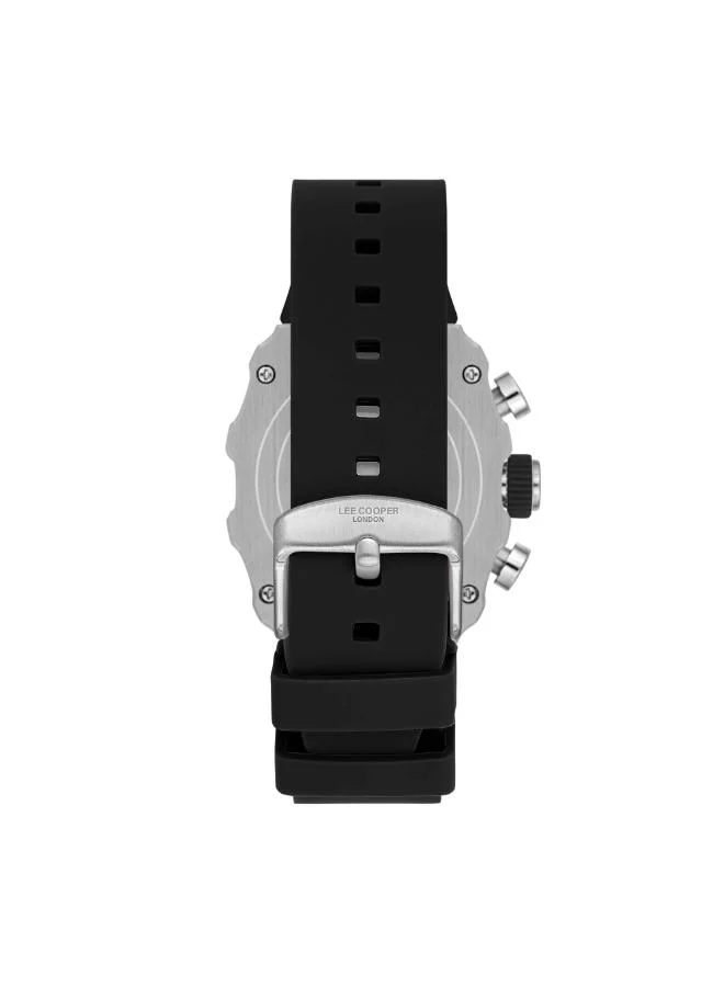 لي كوبر Men's Silicone Multi Function Watch LC08062.351 - 42 mm