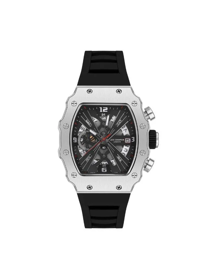 لي كوبر Men's Silicone Multi Function Watch LC08062.351 - 42 mm