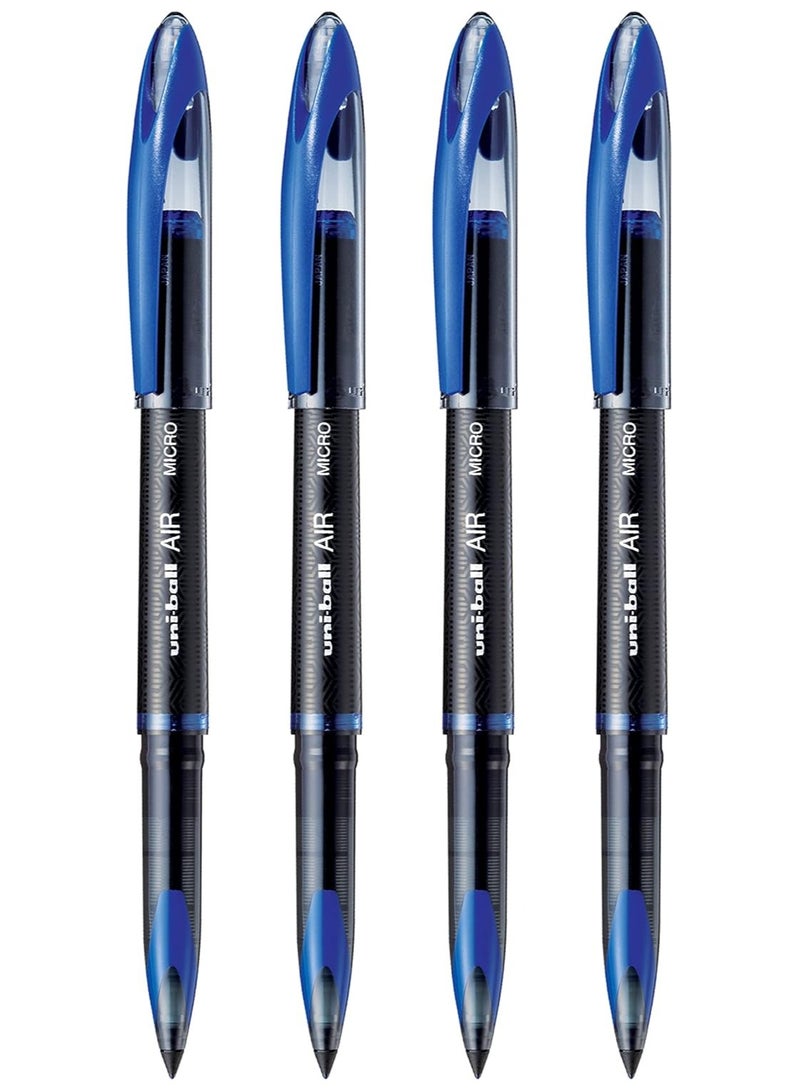 Uniball Air Micro 188M (Set Of 4 Blue Pens) - Image 1