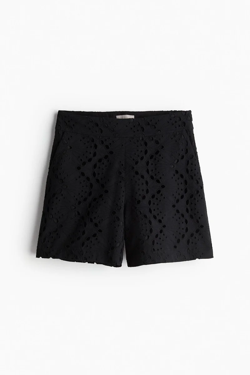 H&M Broderie anglaise shorts
