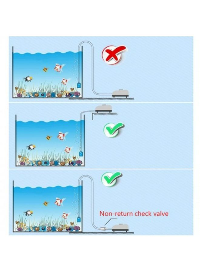 مضخة هواء أكسجين لحوض الأسماك وحوض الأسماك من B&K فائقة الصمت RS-290 - Image 3