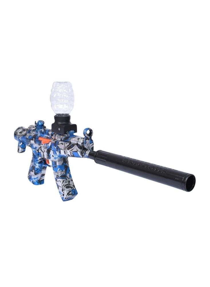 Premium Electric Water Gel – Blue Camouflage Design Automatic Blaster with Water Bullet Tank - Image 2