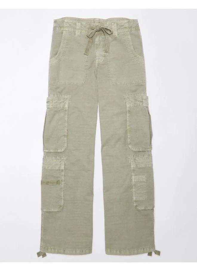American Eagle AE High-Waisted Convertible Baggy Cargo Jogger