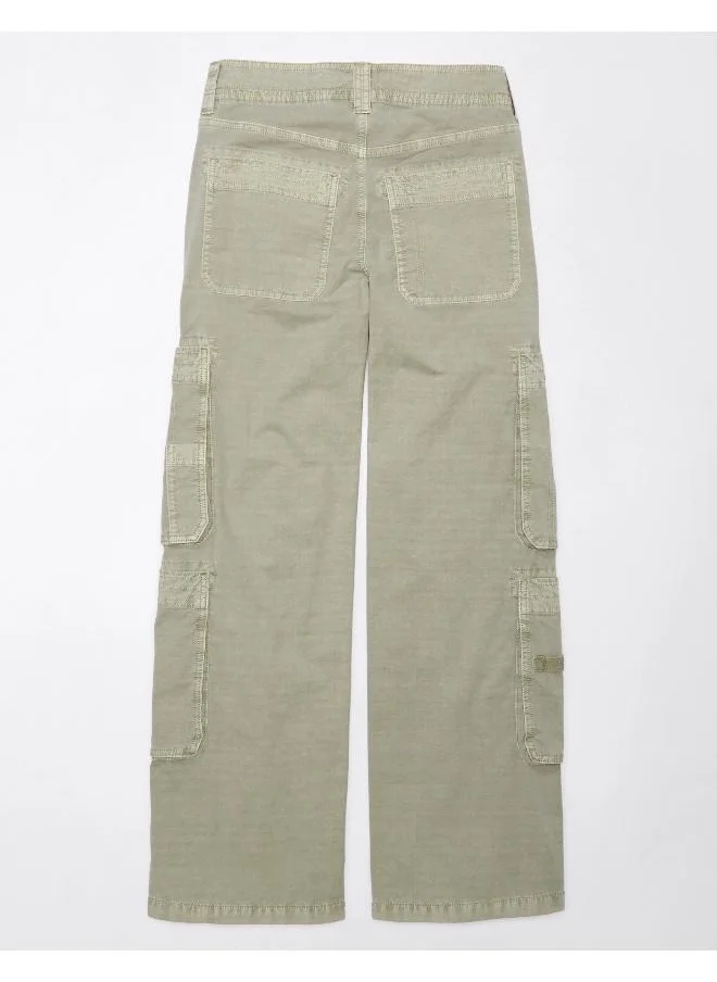 American Eagle AE High-Waisted Convertible Baggy Cargo Jogger