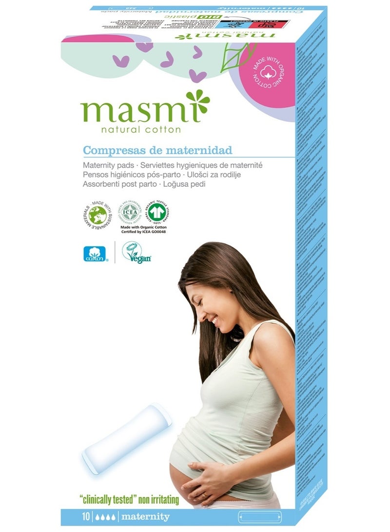 Organic Cotton Maternity Pads 10 Pcs
