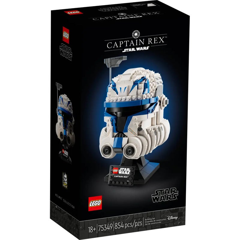 LEGO - Star Wars Captain Rex Helmet 854 Pieces - 75349 - Image 1