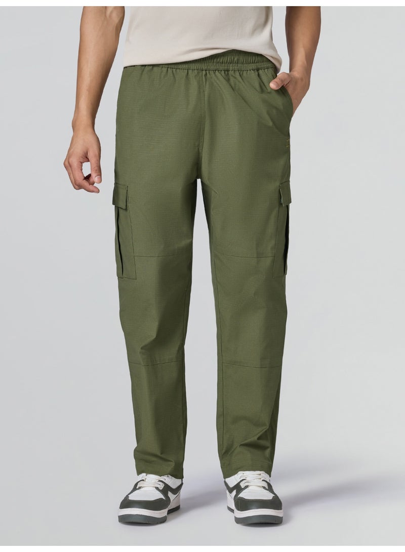 اكس واي اكس اكس بنطال كارغو XYXX روف ريبستوب كارجو | بنطال كارغو سادة مريح للرجال بخمسة جيوب - Image 2