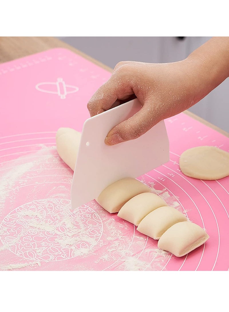 Wolpin Silicone Baking Mat Sheet for Pastry Rolling with Measurements Non-Stick Fondant Dough Mat Liner Heat Resistance Table Placemat Pad Pastry Board Reusable BPA Free (50 x 40 cm) - Image 3