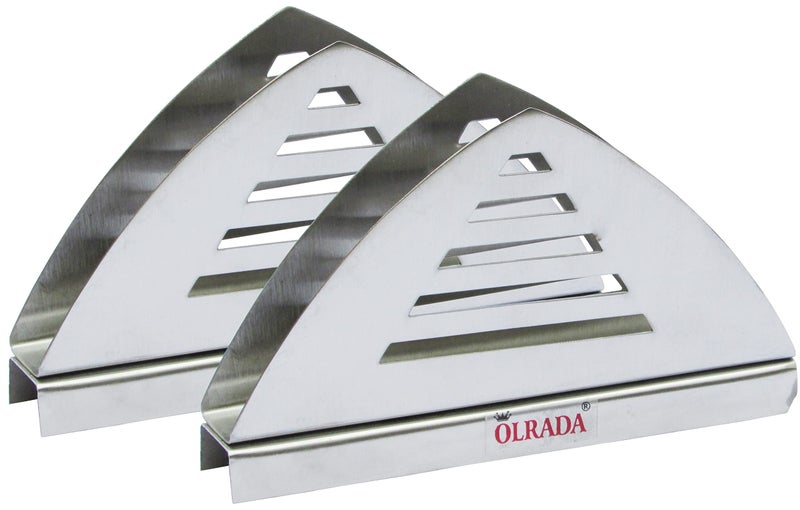OLRADA Stainless Steel 2Pcs Napkin and Tissue Paper Holder - Image 1