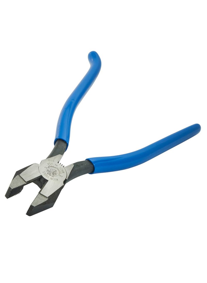 Klein Tools Klein Tools D2000-7CST Diagonal Cutters, Slim Head Linesman Pliers is Spring Loaded, Heavy-Duty Ironworker Pliers Cut ACSR, Screws, and More  - Image 5