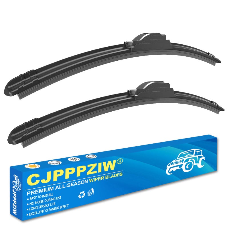 CJPPPZIW Windshield Wipers 2421 Replacement for 20122023 Dodge Charger20042021 Nissan TitanOEM Quality Premium AllSeason Wiper Blades Set of 2 - Image 2