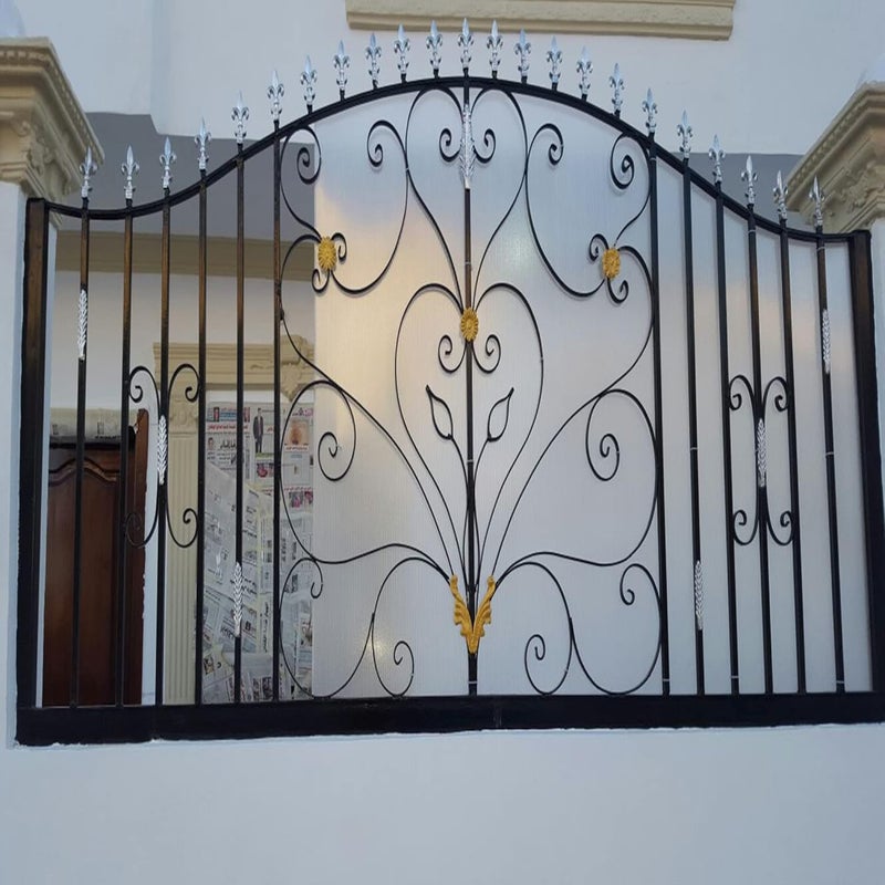 TAVASYA TAVASYA UV Resistant 5 X 50 Feet PVC Gate Sheet_Grill Sheet_Gate Covering Sheet_Balcony Safety Sheet_Privacy Sheet_White Color_with 1 Scissor_50 Tags HESH 98  - Image 3
