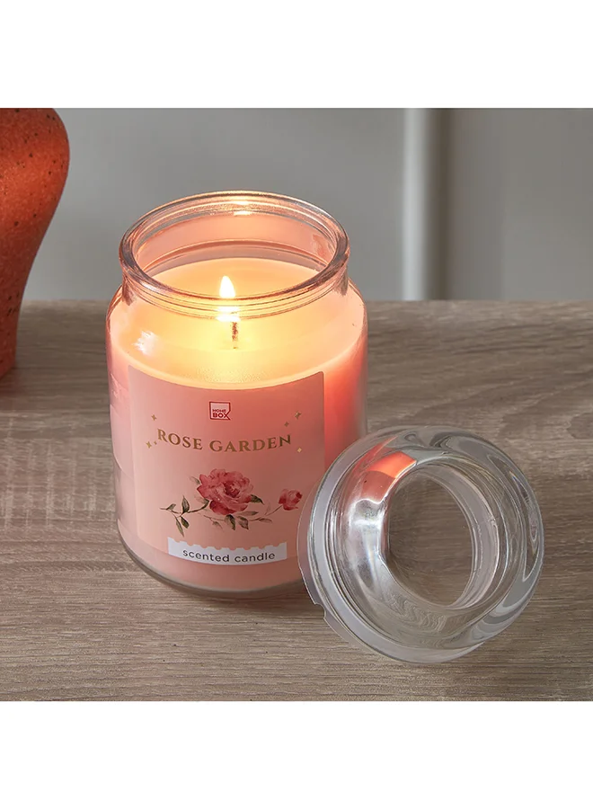 هوم بوكس Qara Colonial Rose Garden Jar Candle 530 g