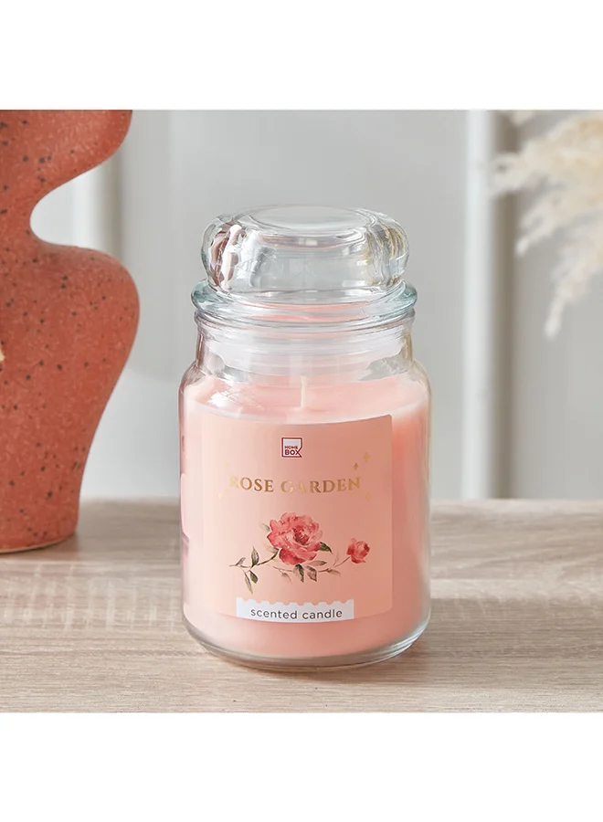 هوم بوكس Qara Colonial Rose Garden Jar Candle 530 g