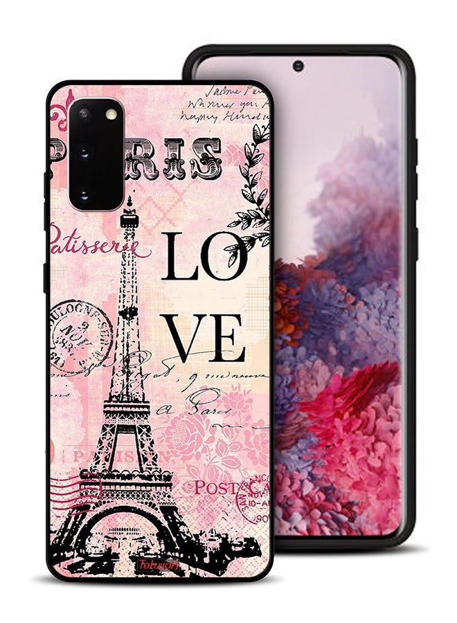 Tolwak Samsung Galaxy S20 4G Protective Case Cover Paris Love - Image 1