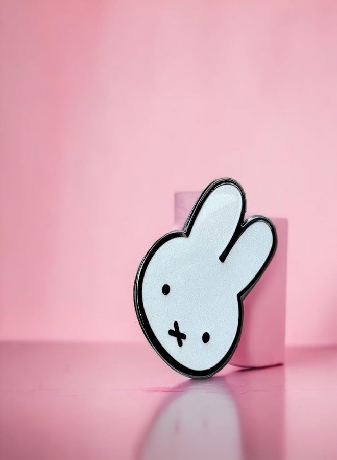 KOZUKI Bunny Pin - Cute Rabbit Enamel Brooch for Women & Girls - Clip Lapel Pins - Image 2