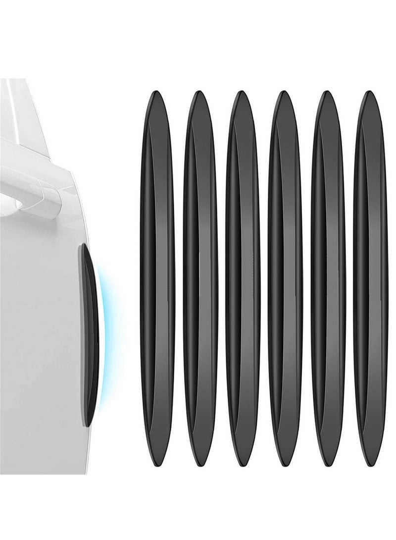 RATSAW 6 PCS Car Door Edge Guards Universal Auto Door Side Edge Protection Guard for Rubber Anti Collision Bumper Guard Self Adhesive Auto Door Side Edge Protection for Car Door Edge Protection - Image 1