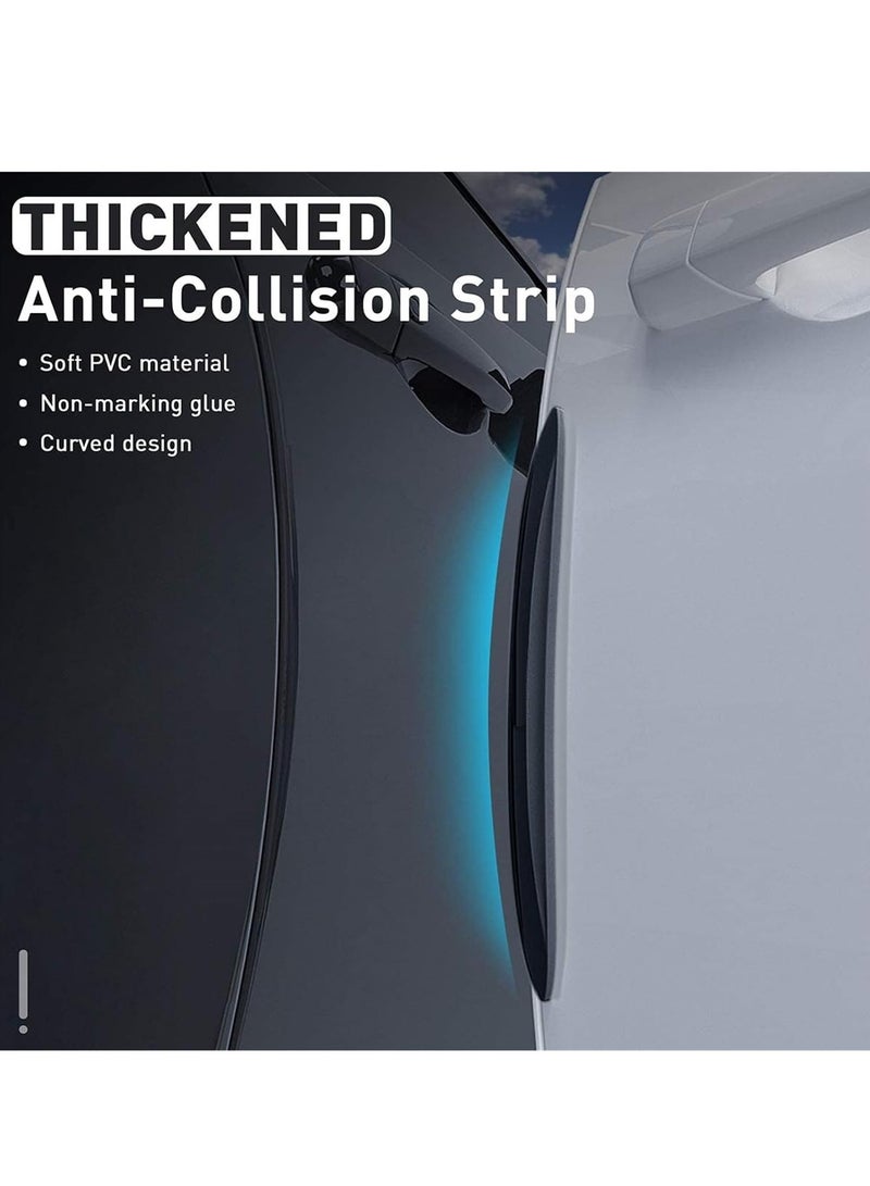 RATSAW 6 PCS Car Door Edge Guards Universal Auto Door Side Edge Protection Guard for Rubber Anti Collision Bumper Guard Self Adhesive Auto Door Side Edge Protection for Car Door Edge Protection - Image 3