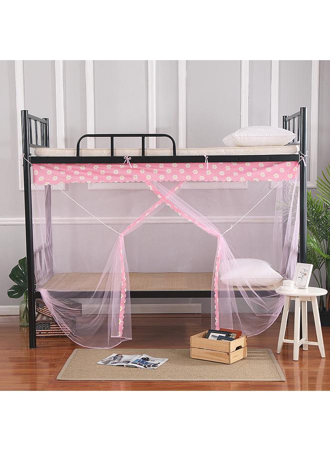 Bluejw Mosquito Net Student Dormitory Single Bed Upper And Lower Bunk 1.2 Meters Encryption Household Old-fashioned Square Top 1.5m Bed Stall - Image 1