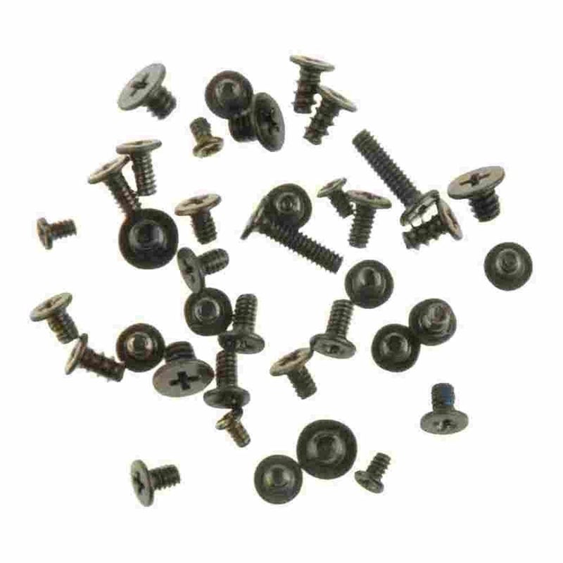 T-shin Full Set Screws Replacement Repair Parts with Bottom Pentalob Screws for ipad with Compact Protective PP Storage Box (ipad air/air 2)