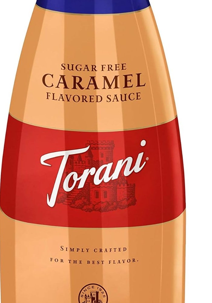 Torani Sugar Free Caramel Sauce - 64 Ounces - Image 1