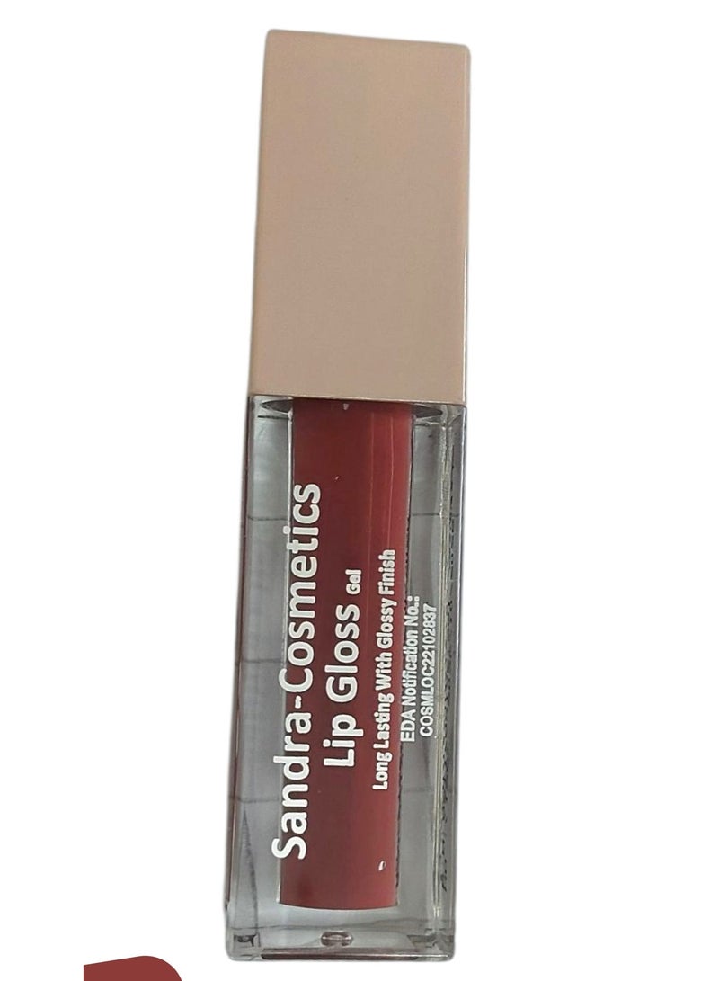 Sandra Gel Lip Gloss – Shade 126 | Rich Color and Lasting Shine - Image 1