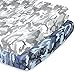 The Peanut Shell The Peanutshell Fitted Pack n Play, Playard, Mini Crib Sheets for Baby Boys | 2 Pack Set | Blue & Grey Camo - Image 2