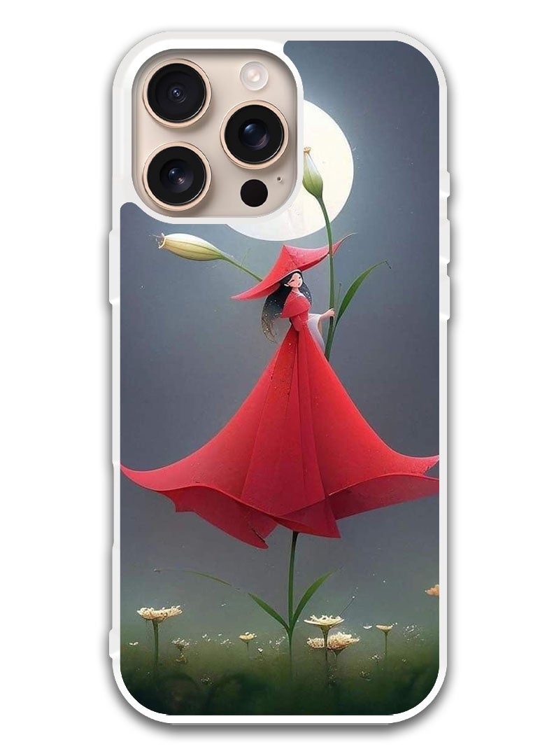 Theodor Protective Case Cover For APPLE IPHONE 16 Pro Women 3 (White Bumper) - Image 1