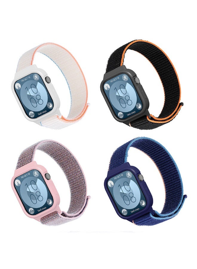 مناسب لساعة Huawei Watch Fit 3/Fit 4/Fit 4 Pro مع حزام فيلكرو من النايلون - Image 3
