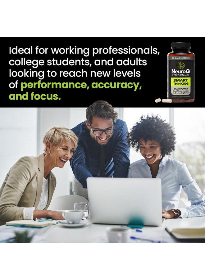 لايف سيزنز أقراص مكمل NeuroQ Smart Thinking من LifeSeasons - معزز لقوة الدماغ والتركيز الذهني - يدعم تذكر الذاكرة والانتباه - مستخلص الباكوبا والسيتيكولين والقهوة من Bacognize - 60 كبسولة - Image 4