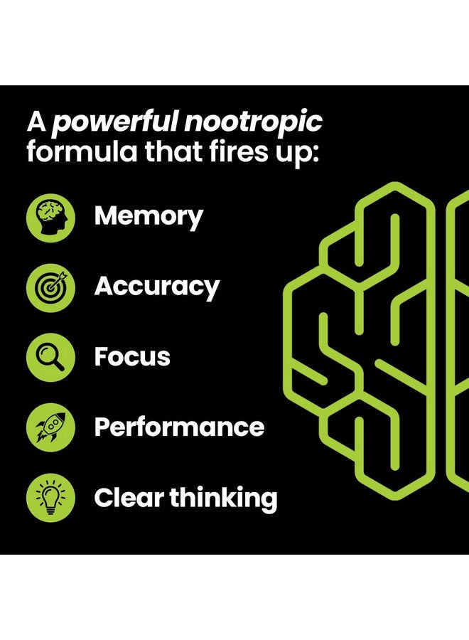 لايف سيزنز أقراص مكمل NeuroQ Smart Thinking من LifeSeasons - معزز لقوة الدماغ والتركيز الذهني - يدعم تذكر الذاكرة والانتباه - مستخلص الباكوبا والسيتيكولين والقهوة من Bacognize - 60 كبسولة - Image 2