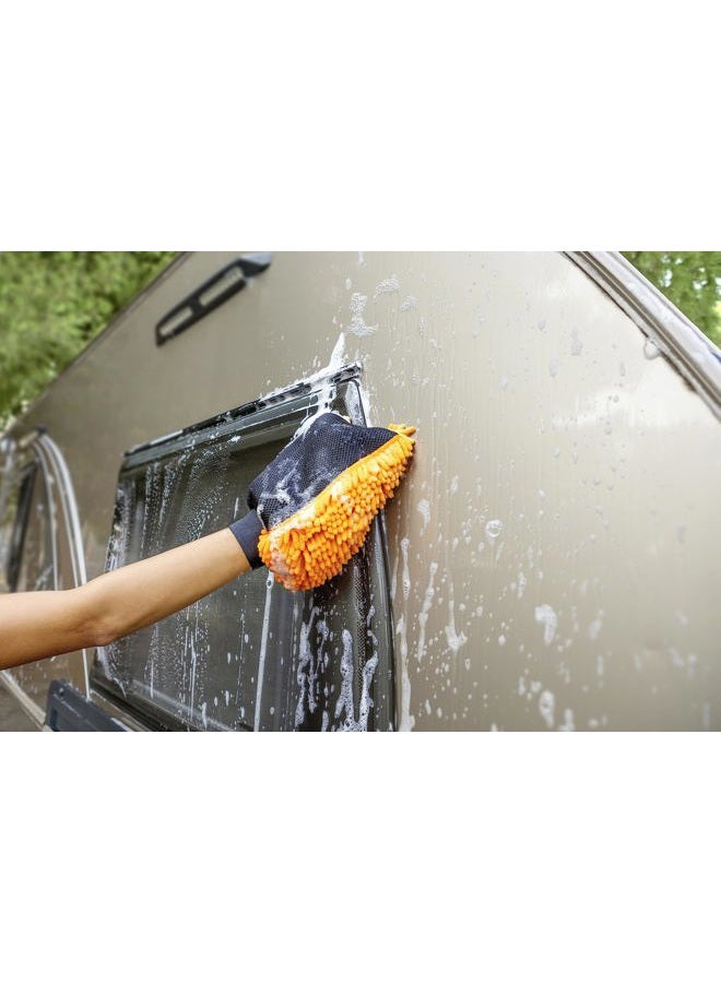 EXTEND-A-REACH Chenille Microfiber Car Wash Mitts, Car Cleaner - Image 3