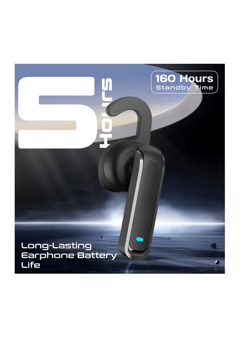 2-in-1 MagSafe Compatible 15W Wireless Car Charger with Built-in Wireless Mono ENC Earphone - Image 4