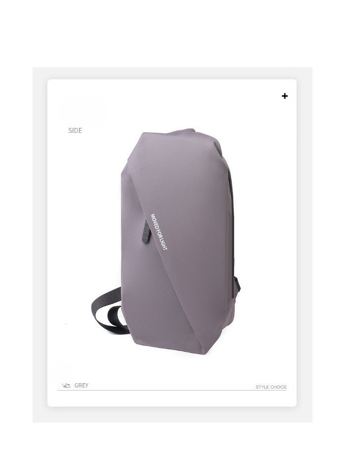 FANDARE Bag Lightweight Shoulder Crossbody Backpack with USB Charging Port Men Women Business Casual Daypacks for Outdoor Travel Work Hiking Running Indoor Activities Waterproof Polyester - Image 4