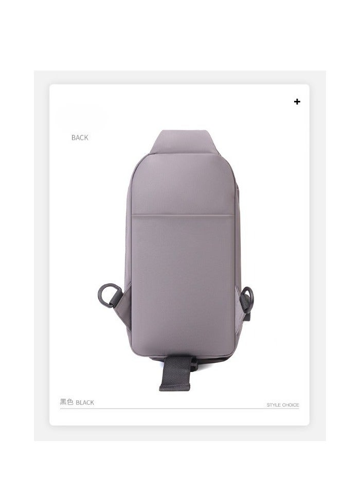FANDARE Bag Lightweight Shoulder Crossbody Backpack with USB Charging Port Men Women Business Casual Daypacks for Outdoor Travel Work Hiking Running Indoor Activities Waterproof Polyester - Image 3