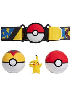 Pokemon Pokemon Clip N Go Pikachu Poke Ball Belt Set  - Image 2