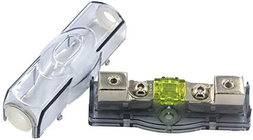 ZOOKOTO 2pcs 100A Car Audio Power Wire Fuse Holder, Car Boat Marine Auto manl Fuse Block 100AMP 4 Gauge - Image 2