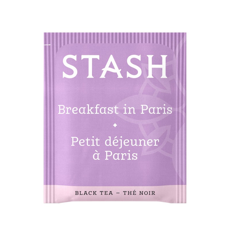 Stash Tea Breakfast in Paris Black Tea, Box of 100 Tea Bags - Image 2