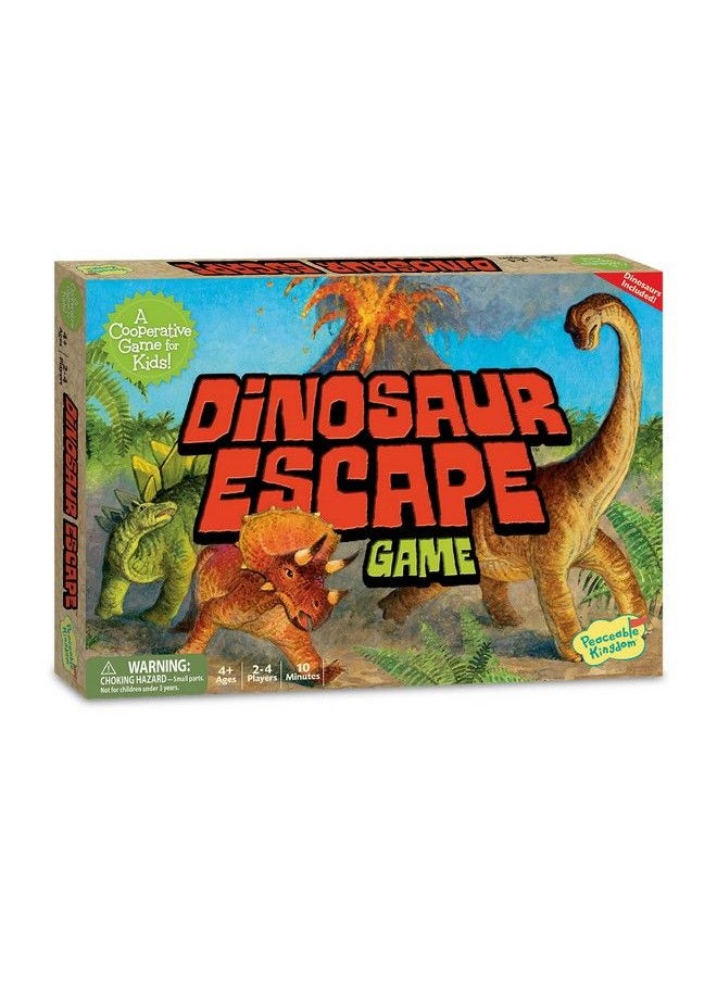 Peaceable Kingdom - Press/Dinosaur Escape Cooperative Game For Kids - Image 1