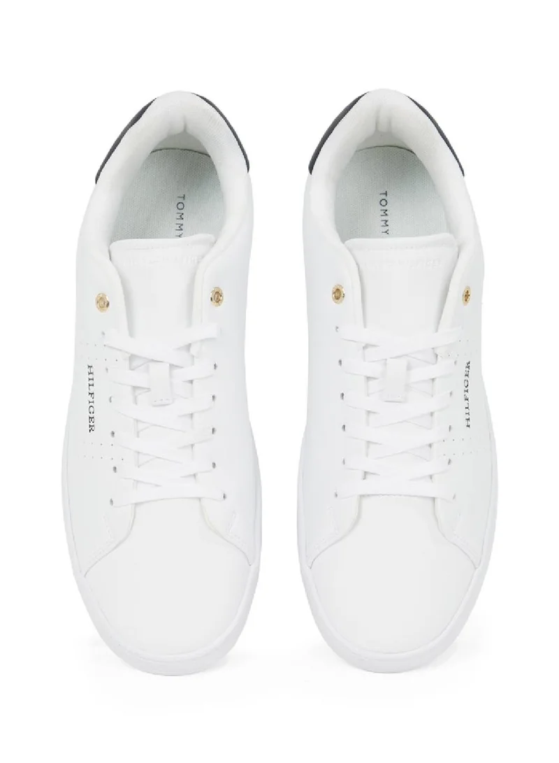TOMMY HILFIGER Court Performance Leather Sneakers