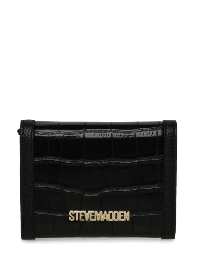 Steve Madden  Bcannonc Croc Textured Tri-Fold Wallet for Women | Best Price UAE