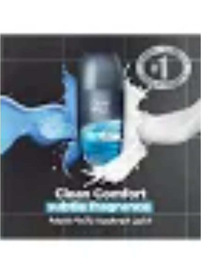 دوف مين+كير أدفانسد كلين كومفورت مزيل عرق رول أون يدوم 72 ساعة، 50 مل - Image 3