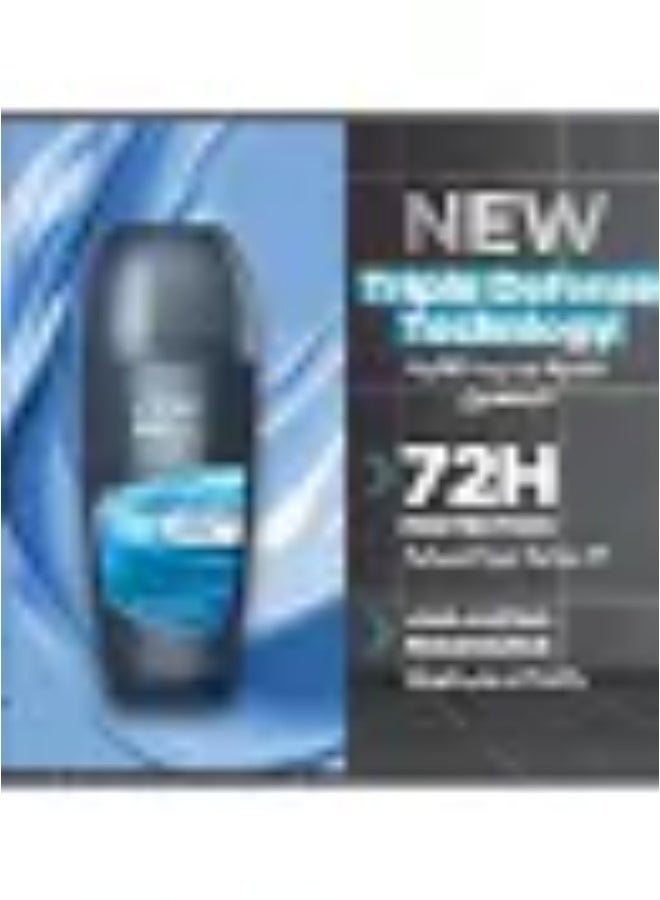 دوف مين+كير أدفانسد كلين كومفورت مزيل عرق رول أون يدوم 72 ساعة، 50 مل - Image 4